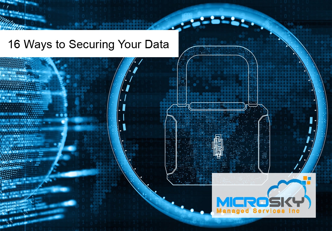 16 Ways to Securing Your Data