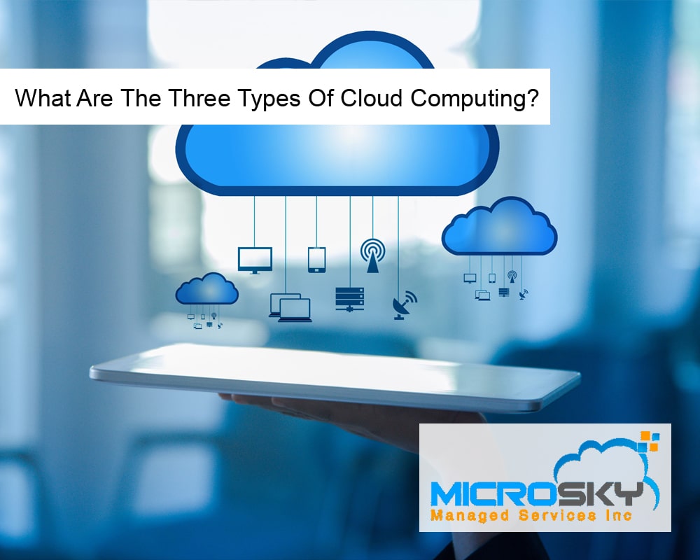 What Are The Three Types Of Cloud Computing?