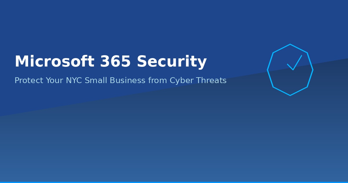 Microsoft 365 security features for small business protection